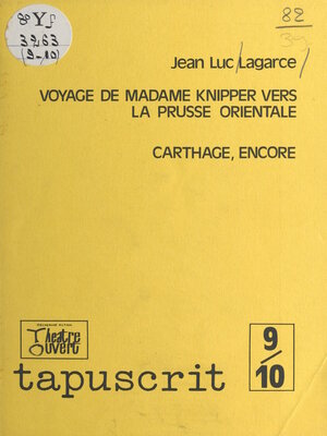 cover image of Voyage de Madame Knipper vers la Prusse orientale